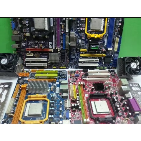 Paket motherboard mobo AMD + processor