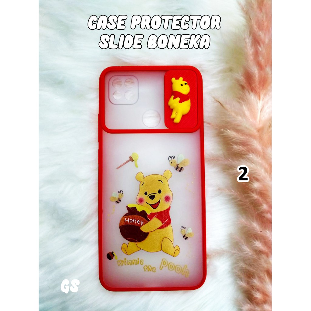 Case   IPHONE 11 PRO Terbaru Murah Protector Slide Boneka Protect Cover Lens Protection / cas pelindung handphone / case unik / case boneka