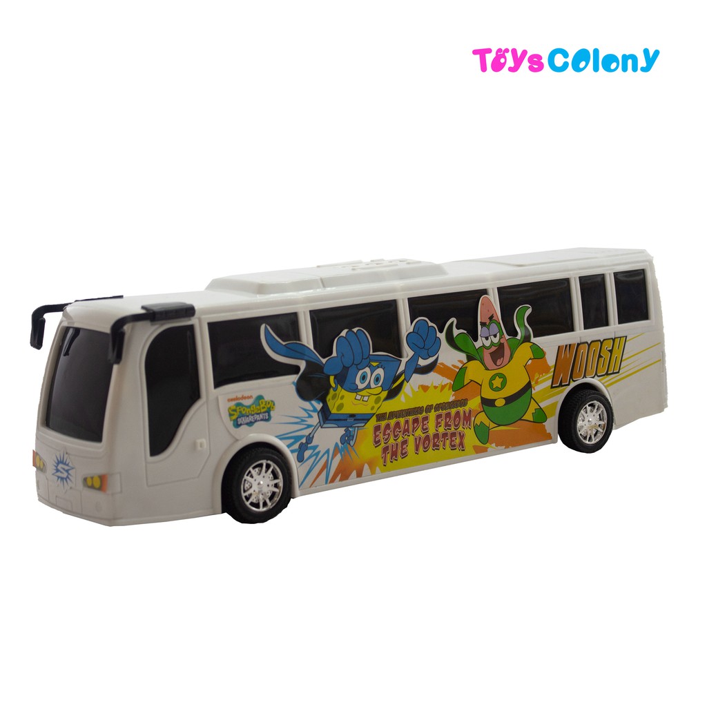 TRANSPORTASI BUS SPONGEBOB / BUS MAINAN ANAK