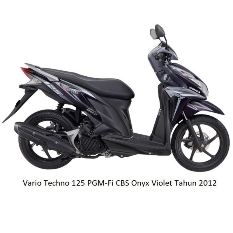 Cover Tutup Tameng Pelindung Knalpot Standar Honda Vario 125 Techno Injection Original Standar