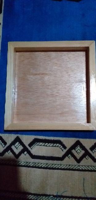 Uspriadi Nampan Kayu Unik Baki Kotak Seserahan Hantaran Pernikahan Kayu Jati Belanda Alat Dapur