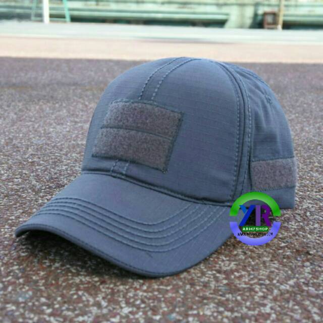 TOPI VELCRO POLOS ABU