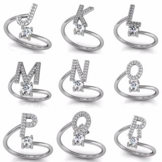 Fourfashion Cincin xuping cincin alfabet cincin huruf Fourfashion Cincin xuping cincin alfabet cincin huruf