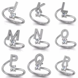 Fourfashion Cincin xuping cincin alfabet cincin huruf 