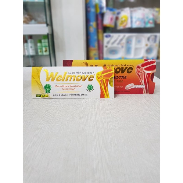 Welmove &amp; Welmove Ultra / Suplemen Kesehatan /  Nyeri Sendi / Lutut / Pinggang