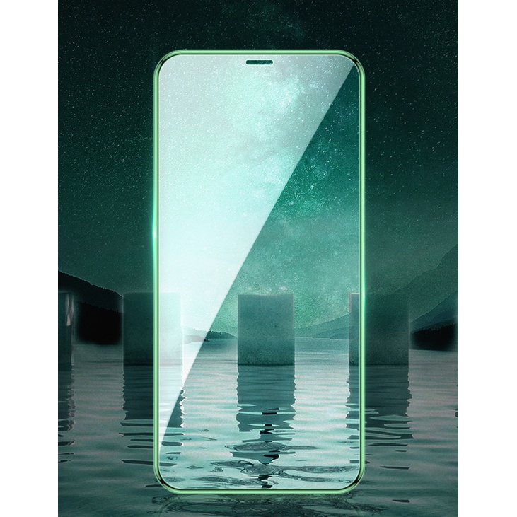 1pc Pelindung Layar Tempered Glass Luminous Untuk Samsung A20S A30 A50 A60 A70 A40S A02S A12 A22 A32 A72 5G A22 4G A03 A91 S21FE F42 F2S F6G F42