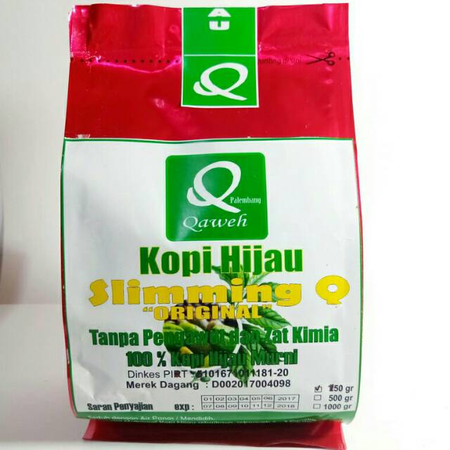 

Green coffee bubuk original 150 gr