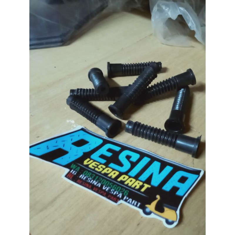 Karet cacing pedal rem metalplast vespa super sprint bajaj