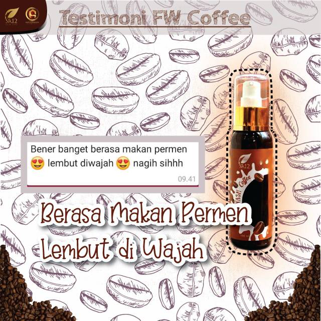 PENGHILANG FLEK HITAM PALING AMPUH ! FACIAL WASH COFFEE SR12 BPOM ORIGINAL / SABUN CAIR KOPI / MEMBERSIHKAN KOTORAN DI WAJAH