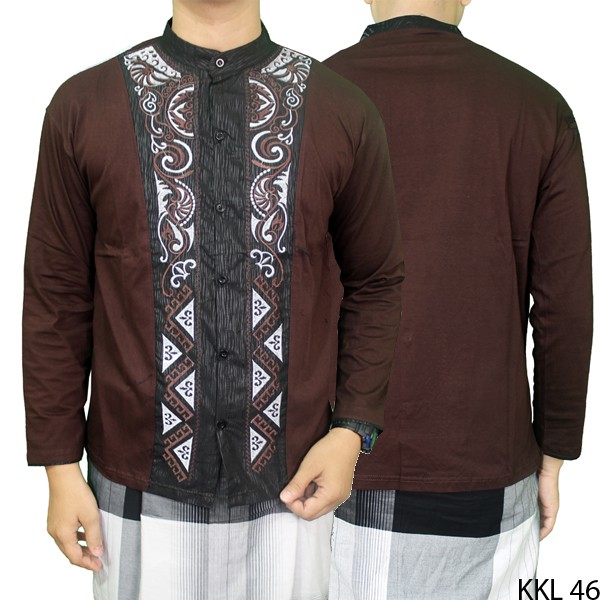 Baju Kemeja Koko Lengan Panjang KKL 46