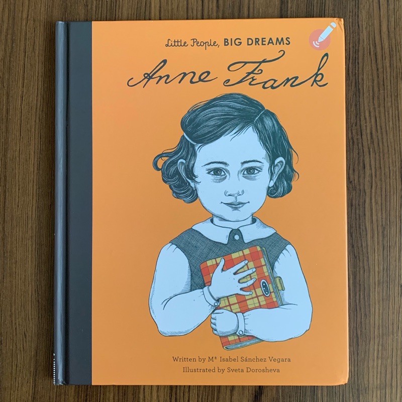(PRELOVED book) Little People Big Dreams : Anne Frank