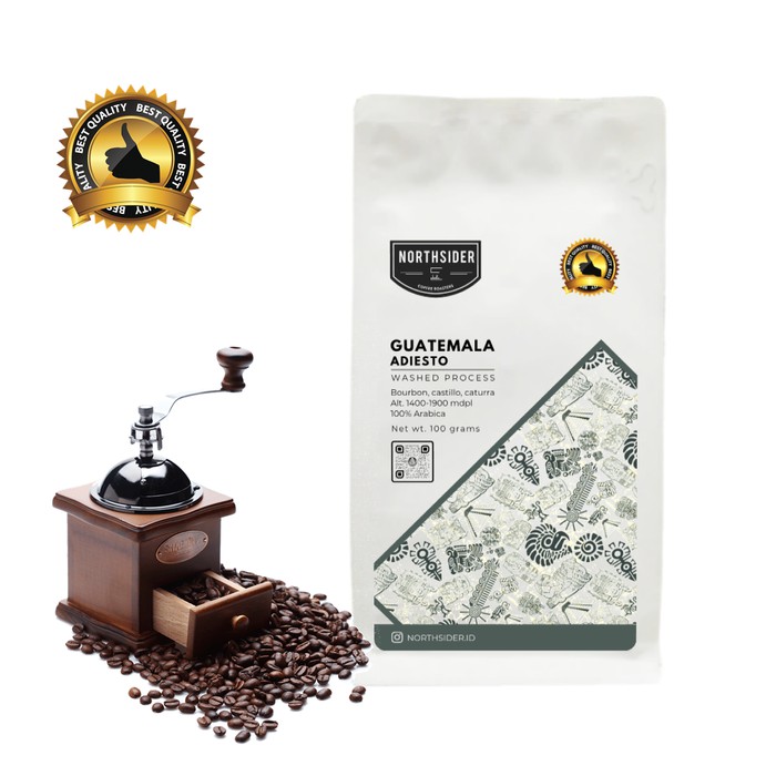 

BIJI KOPI ARABIKA GUATEMALA ADIESTO WASHED 100GR NORTHSIDER COFFEE