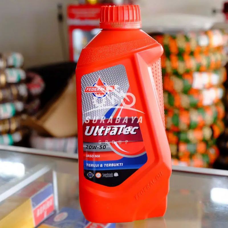 Oli Federal UltraTec 1000ml Oli Mesin Motor Sport MegaPro GL Vixion