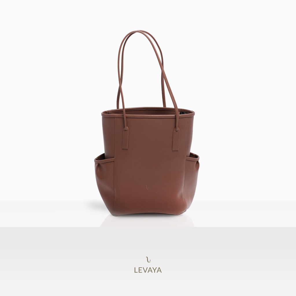 LEVAYA Lula Totebag - Raisin - Tas Wanita