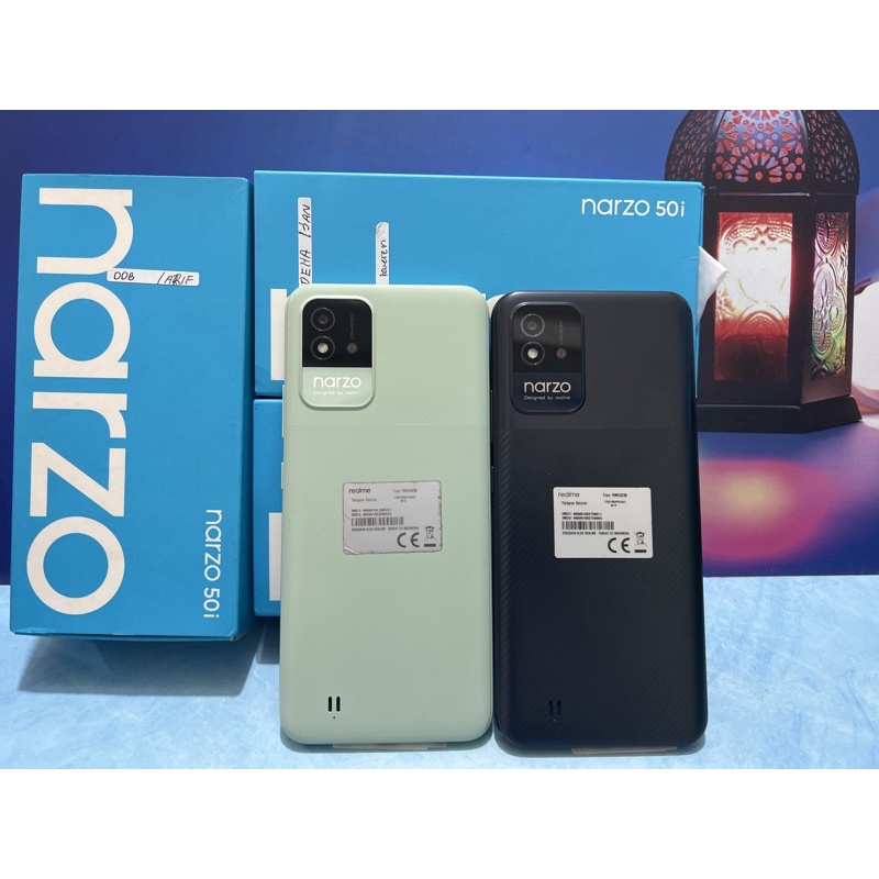 REALME NARZO 50i 4/64 SECOND BEKAS GARANSI RESMI