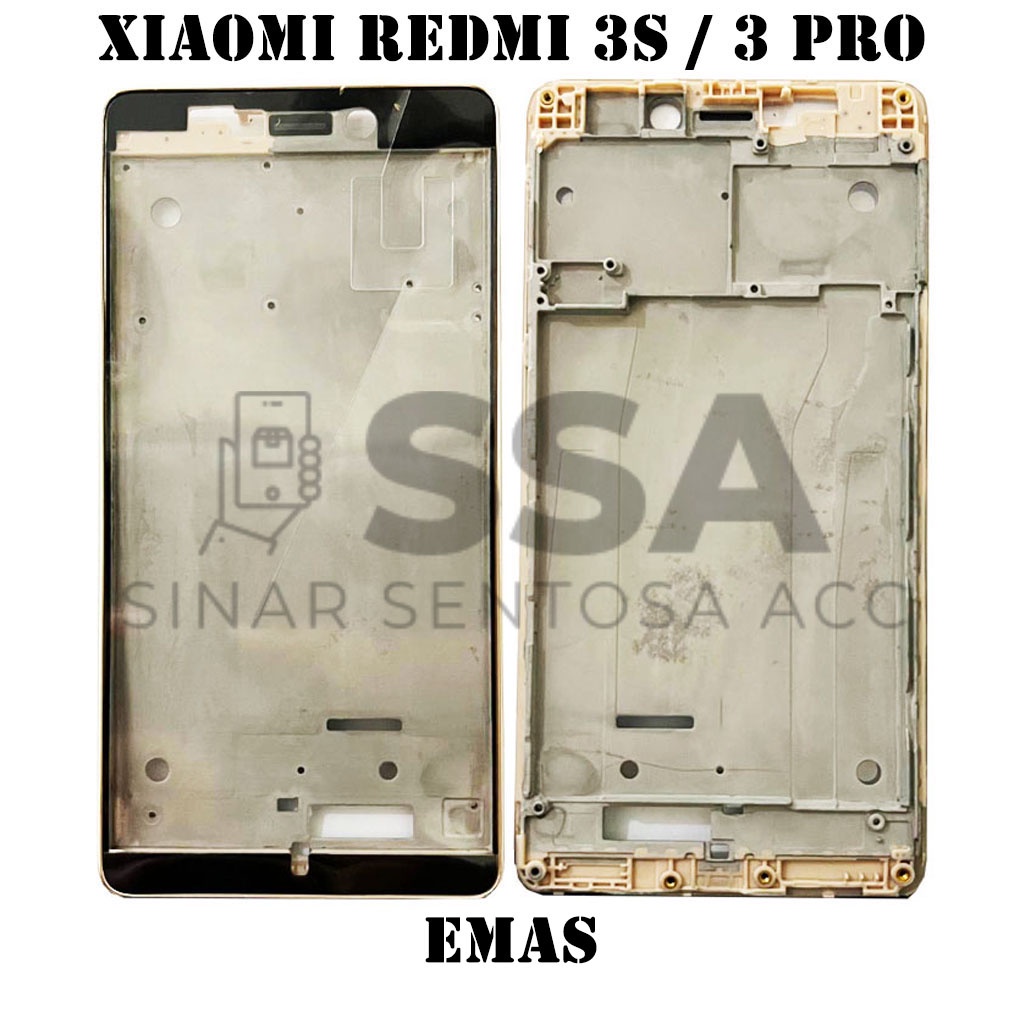 Tulang Tengah Middle Frame LCD Xiaomi Redmi 3s 3 Pro Original 100% Tulang Casing Bezel Bezzel Bazel Handphone HP Ori Original Awet Murah 3 s 3pro