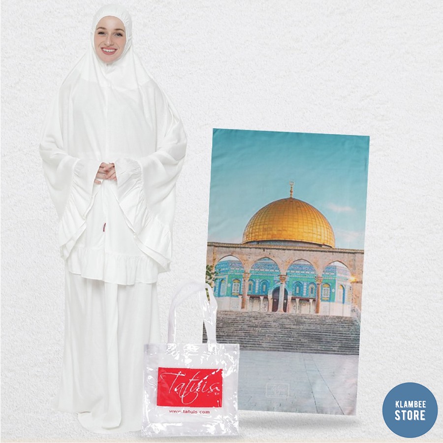 BUNDLING PACKAGE MUKENA TATUIS TIARA 415 BROKEN WHITE