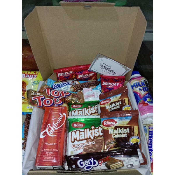 

SNACK BOX/HAMPERS/GIFT/GIFTCUSTOM/HADIAH