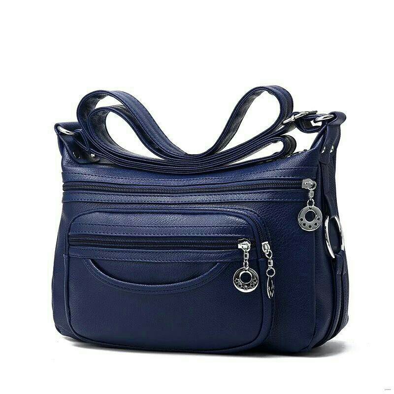 Tas Selempang Wanita FossL bahan Kulit Sintetis JC9883 SlingBag Korea Murah