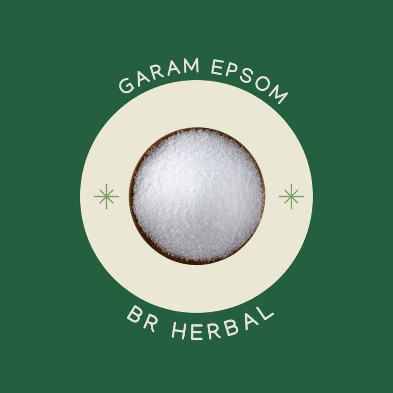 

100gr Garam Inggris Epsom Salt MgSO4 Magnesium Sulfate