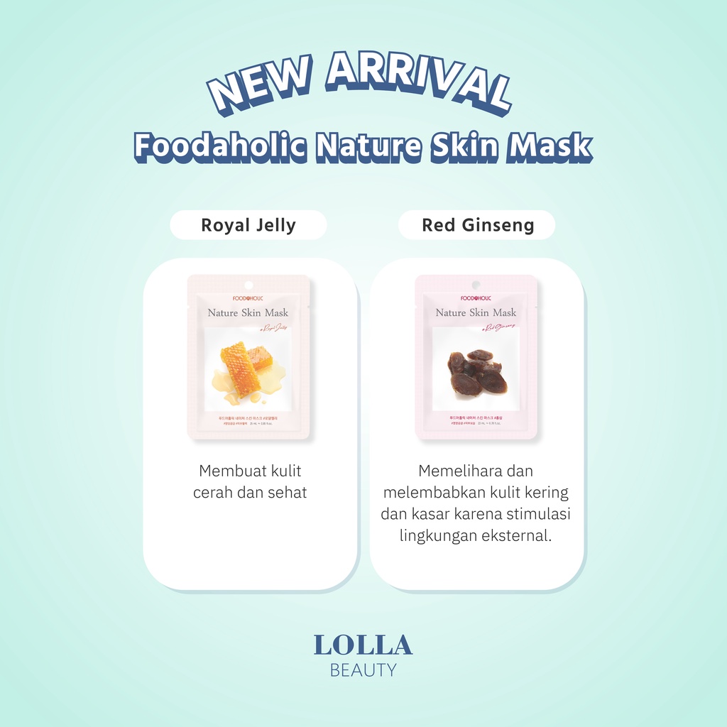 FOODAHOLIC - Nature Skin Mask