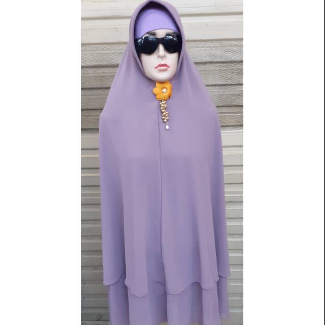 Jilbab Syar'i Ceruty Jumbo