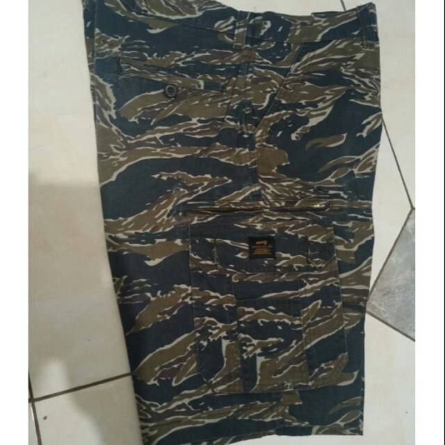 BLOODS SHORT CARGO PANTS TIGER CAMO