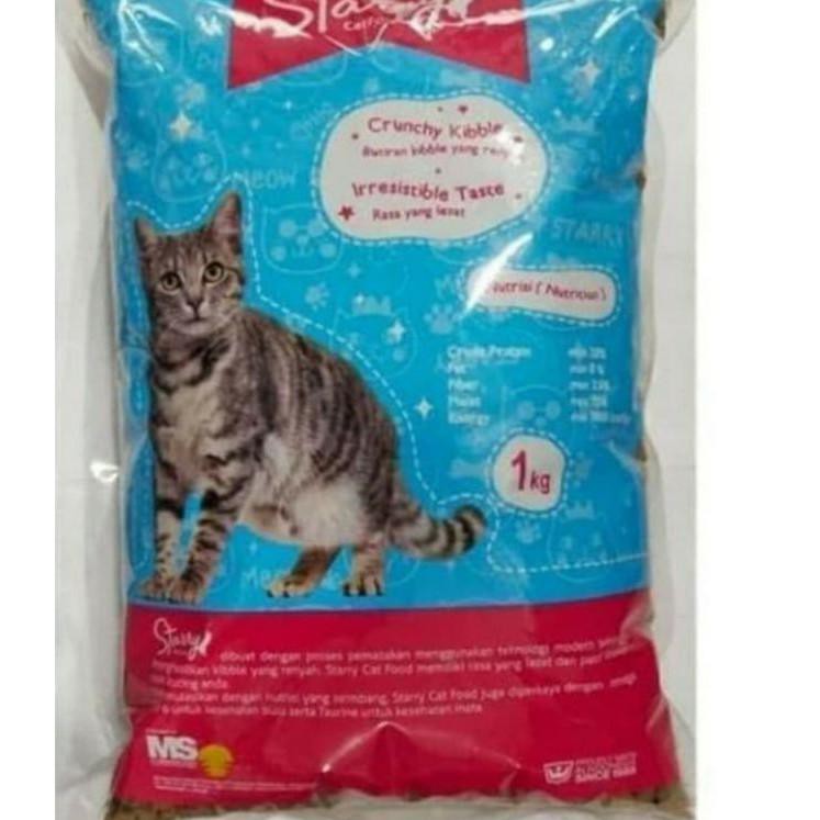 Best Produk Starry Cat Food 1Kg / Makanan Kucing Starry 1kg Terkini