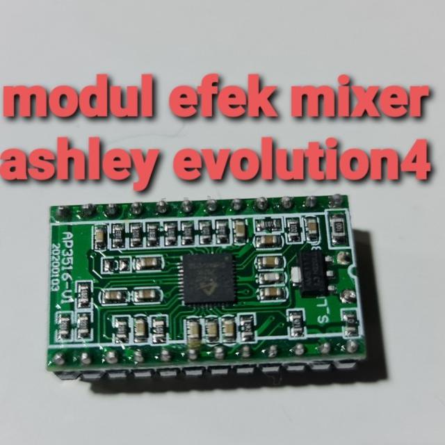 modul efek mixer ashley evolution4 evolution 4