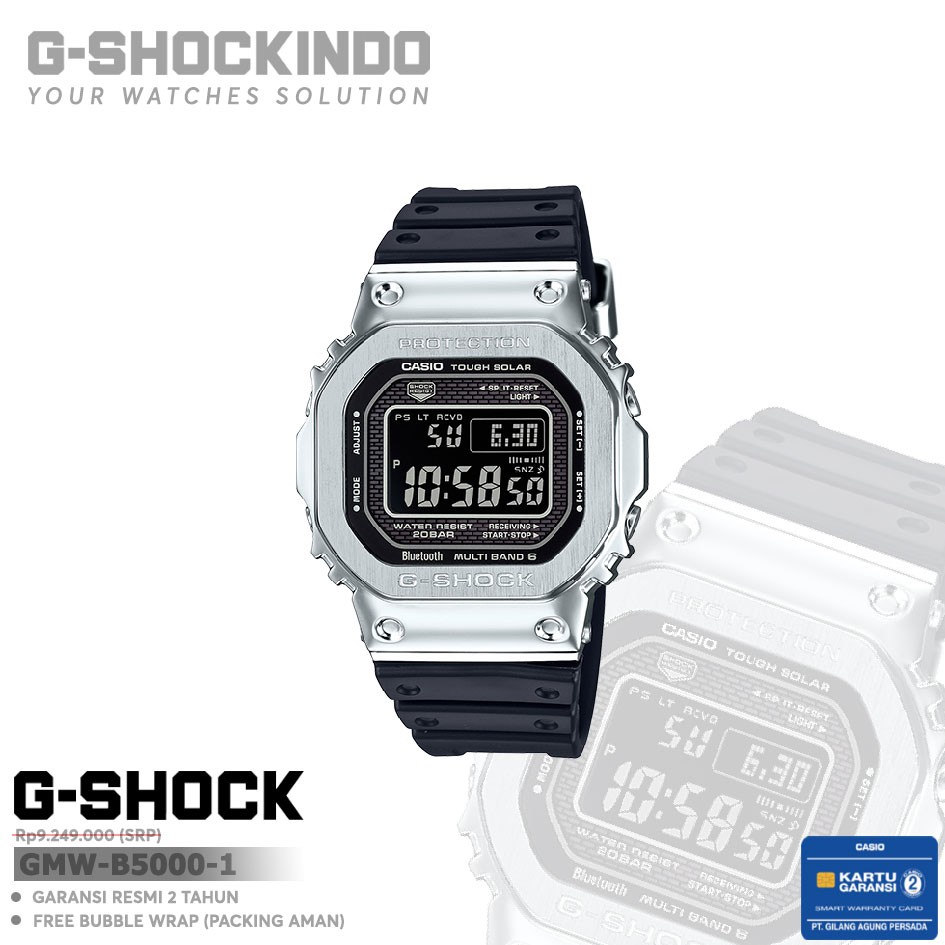 Casio G-Shock GMW-B5000-1 / GMW-B5000-1DR Original