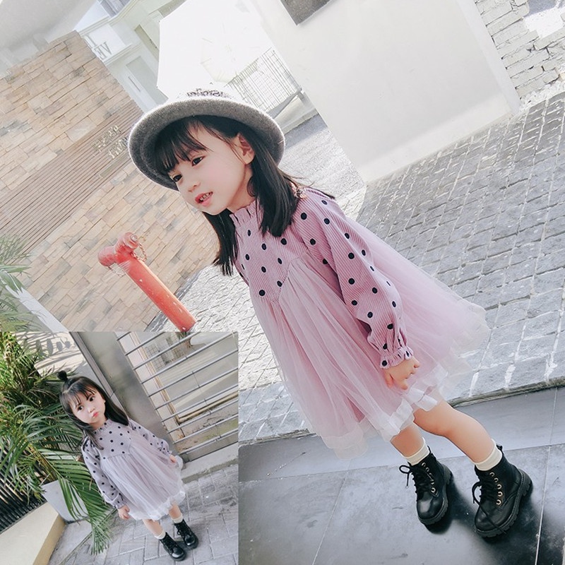 HappyOliver DRESS ABIGAIL MC869013 EBV Baju Dress Anak Perempuan Import/Dress Bayi Perempuan/Gaun Bayi Perempuan/Dress Pesta/Dress Bayi