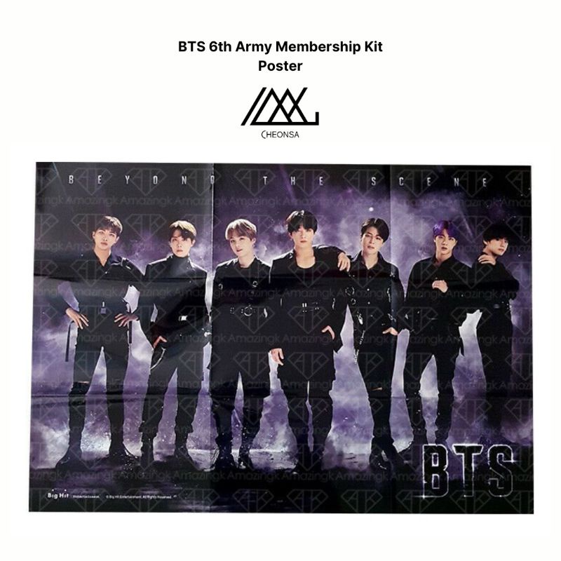 [OFFICIAL] BTS ARMY 6th Zip Kit Membership 2019 - Poster