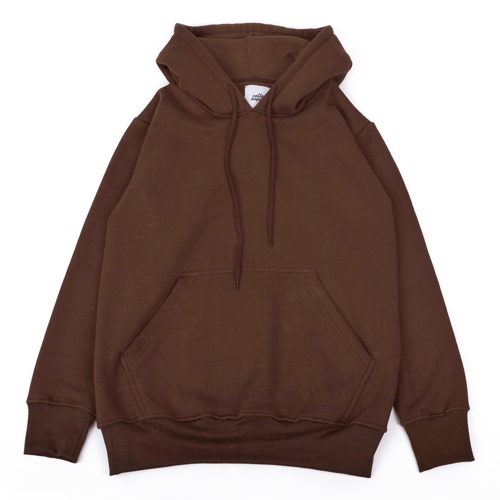 brown hoodie