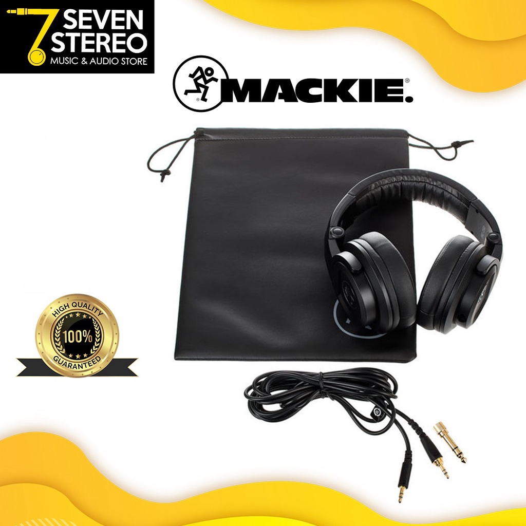 Mackie MC250 MC-250 High Performance Monitoring Headphone