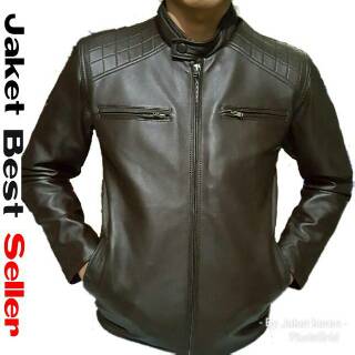 82 Model Jaket Kulit Simple Gratis