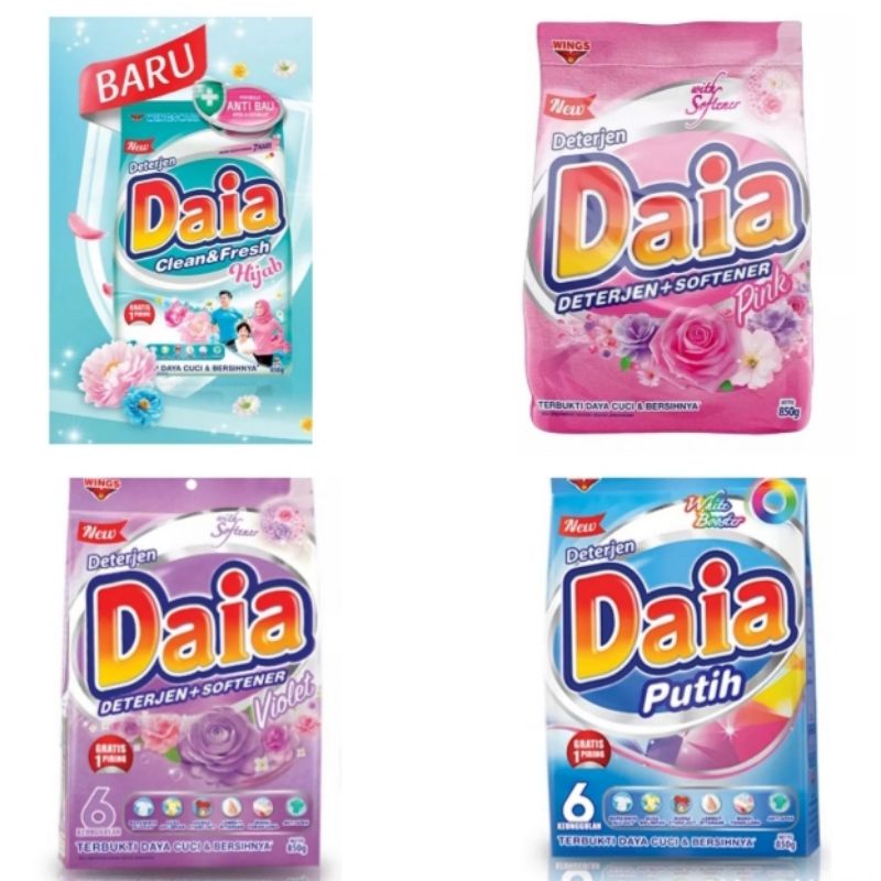 Daia deterjen bubuk 850g + 85g