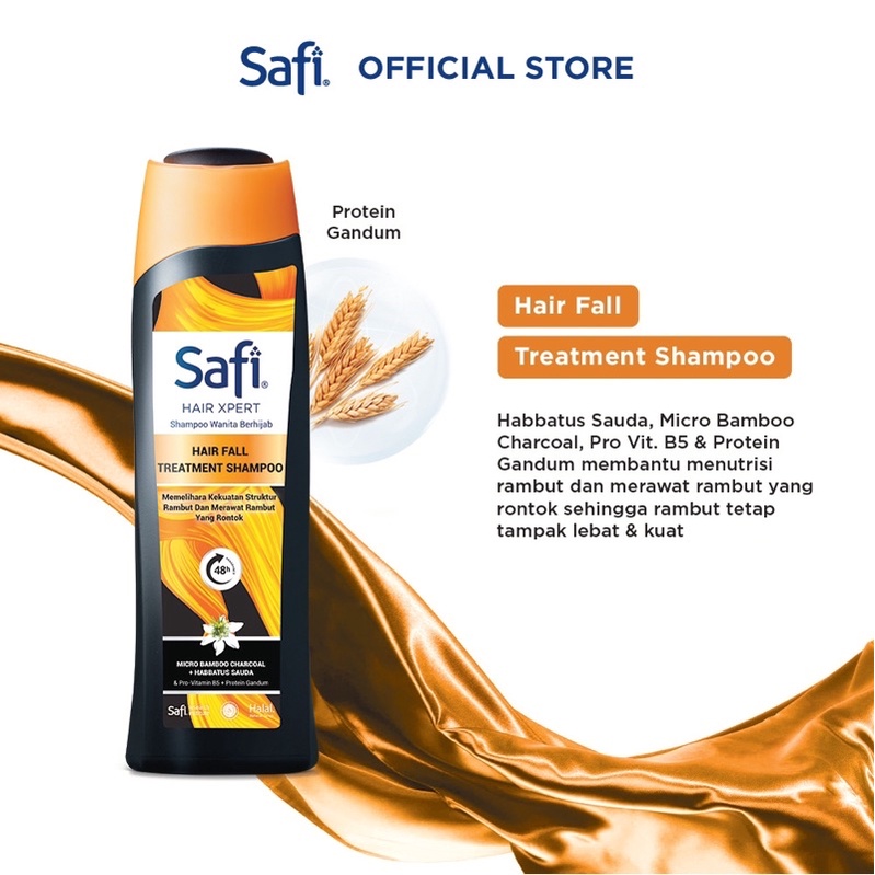 SAFI Hair Xpert Series Indonesia / Cleanser Toner Essence Serum Cream Sunscreen Shampoo Eye Gel Mask