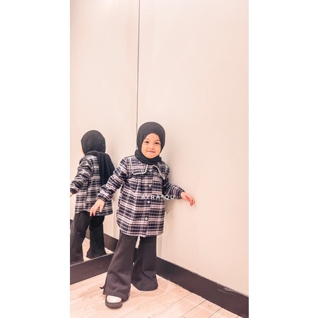 FAIRE FLANEL COUPLE /  KEMEJA KATUN FLANEL ANAK PREMIUM