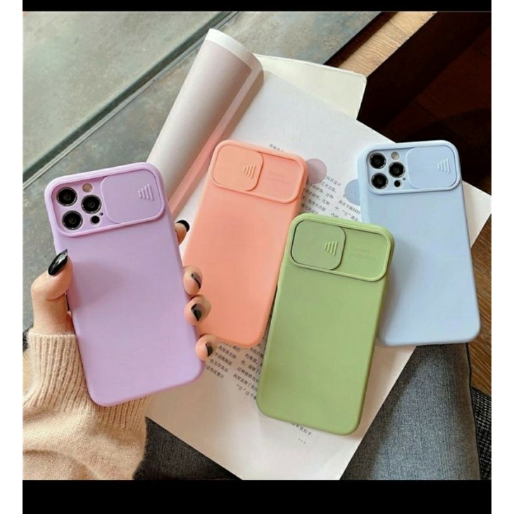 CASE SLIDE CAMERA INFINIX HOT 10,HOT 8,HOT 9, HOT 9 PLAY,SMART 4 SMART 5 SOFTCASE SLIDING - BC