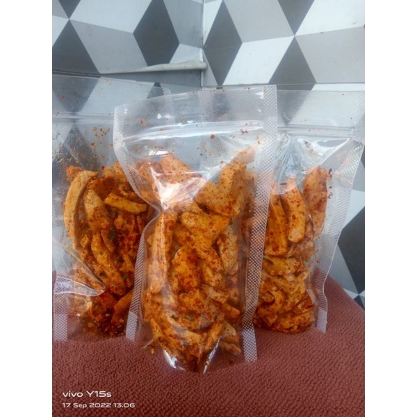 

basreng pedas basreng viral paket hemat 10 RIBU DAPAT 3 basreng xtra daun jeruk