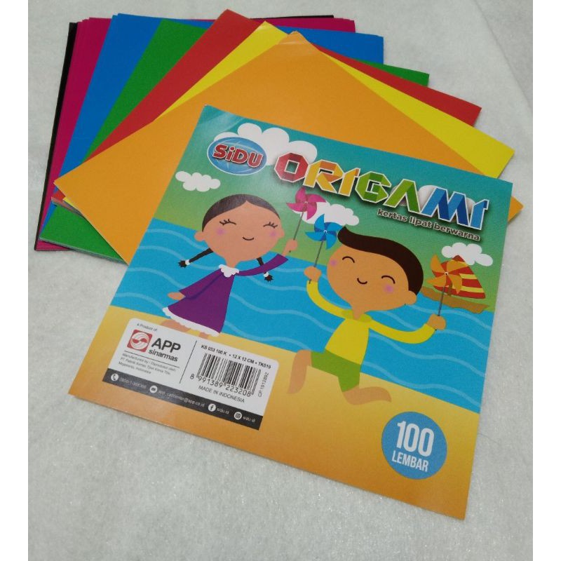 

Origami Colour Paper Sidu Uk.12x12 cm (RA157)