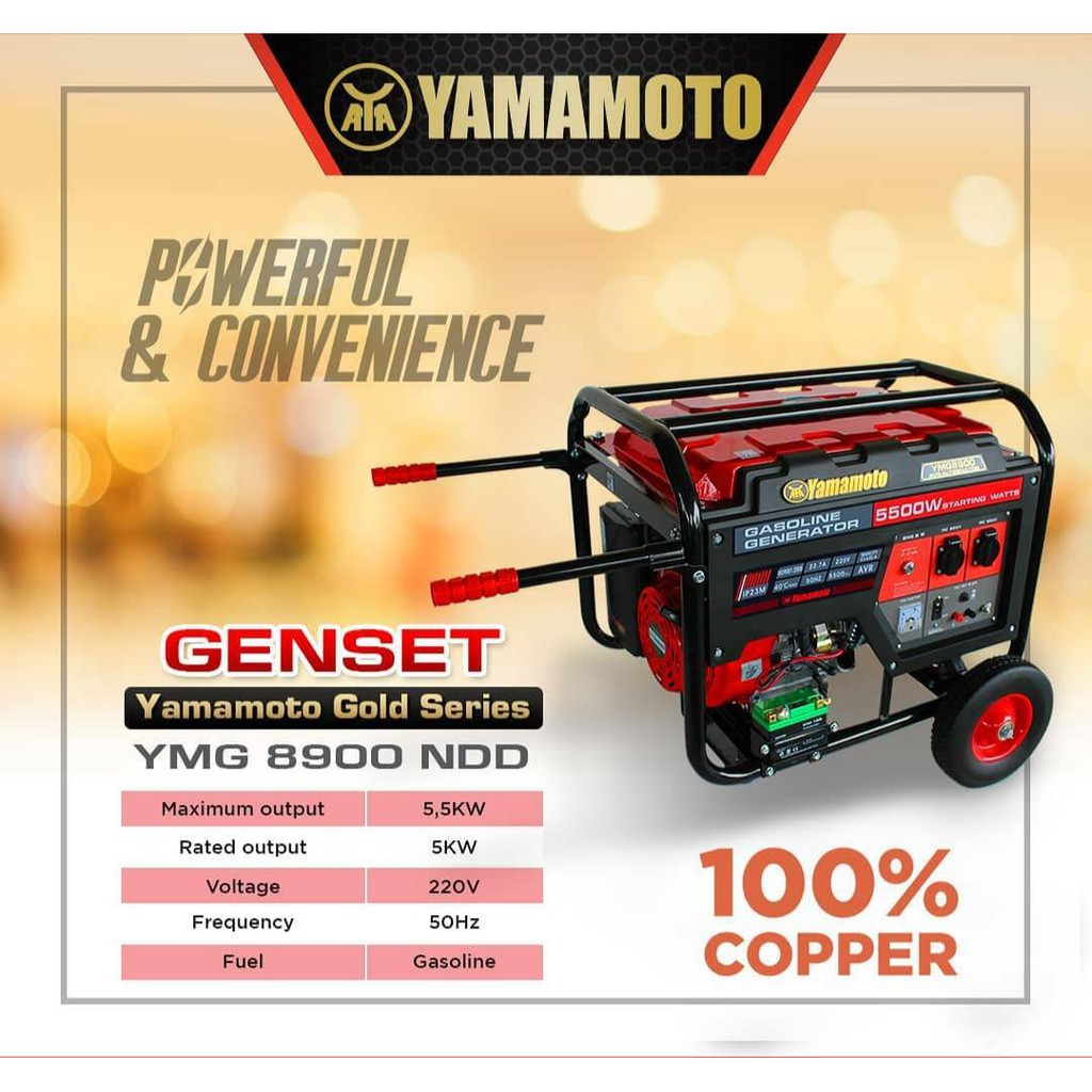 Genset 5500 Watt - Yamamoto YMG8900