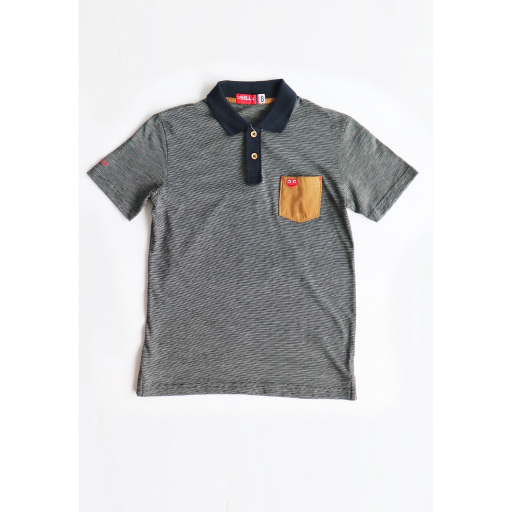  Osella  Baju Anak  Laki Laki Polo Shirt Black Shopee Indonesia