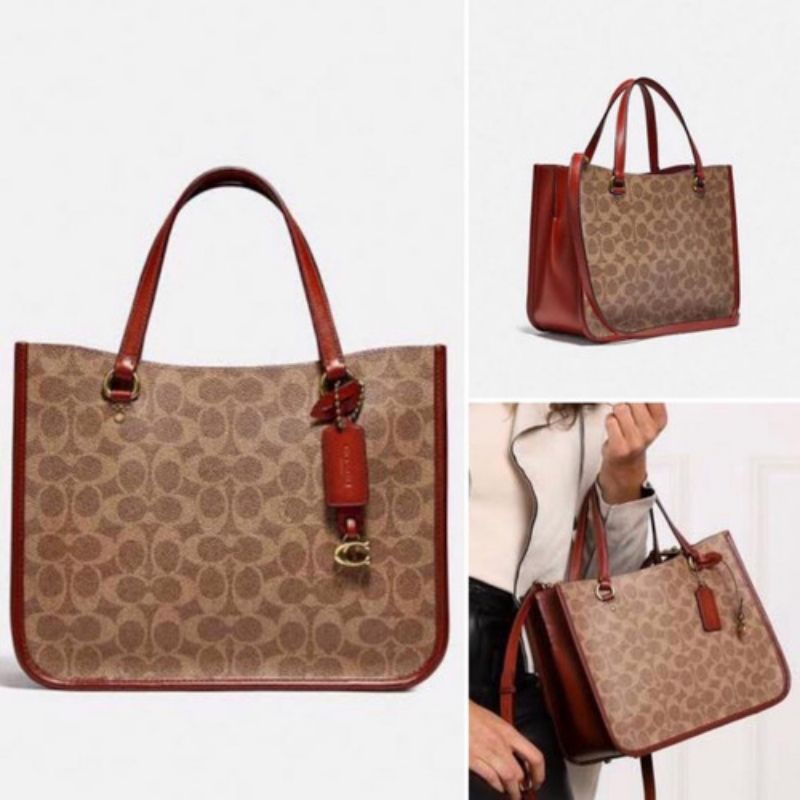 Coach Tyler Carryall Signature Canvas 28 bag/tas coach original/authentic