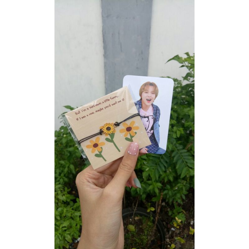 GELANG HAECHAN NCT (sunflower bracelet)