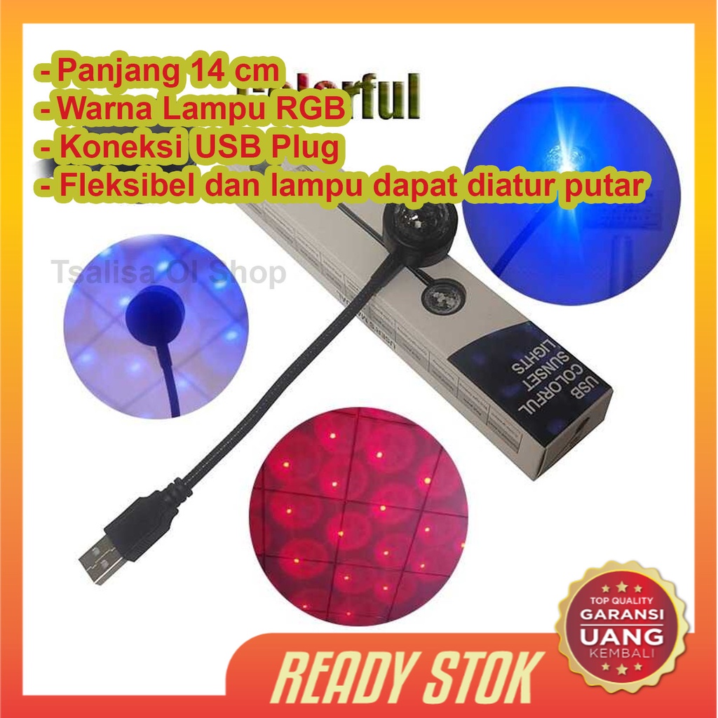 ACNF Lampu LED Mobil RGB Atmosphere Lamp Voice Control - ACNF01