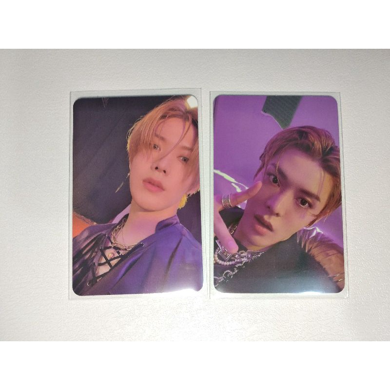 pc yuta ungu sticker pb ar jewel photocard official nct 127