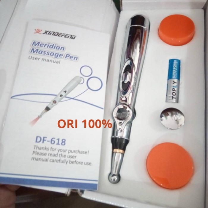 (ORIGINAL)Alat Akupuntur Meridian Massage Pen Terbaru Alat Pijat