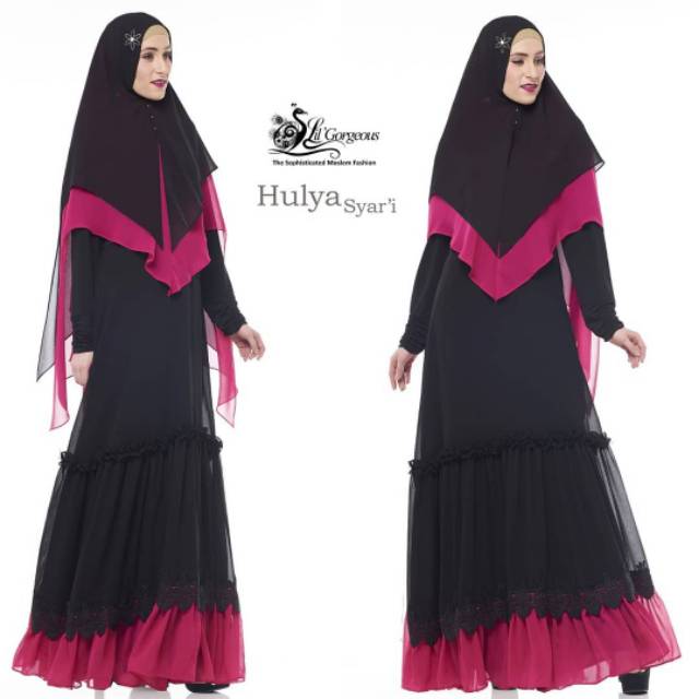 HULYA SYAR'I By Lil Gorgeous. Gamis set super keceh wajib punya ukh