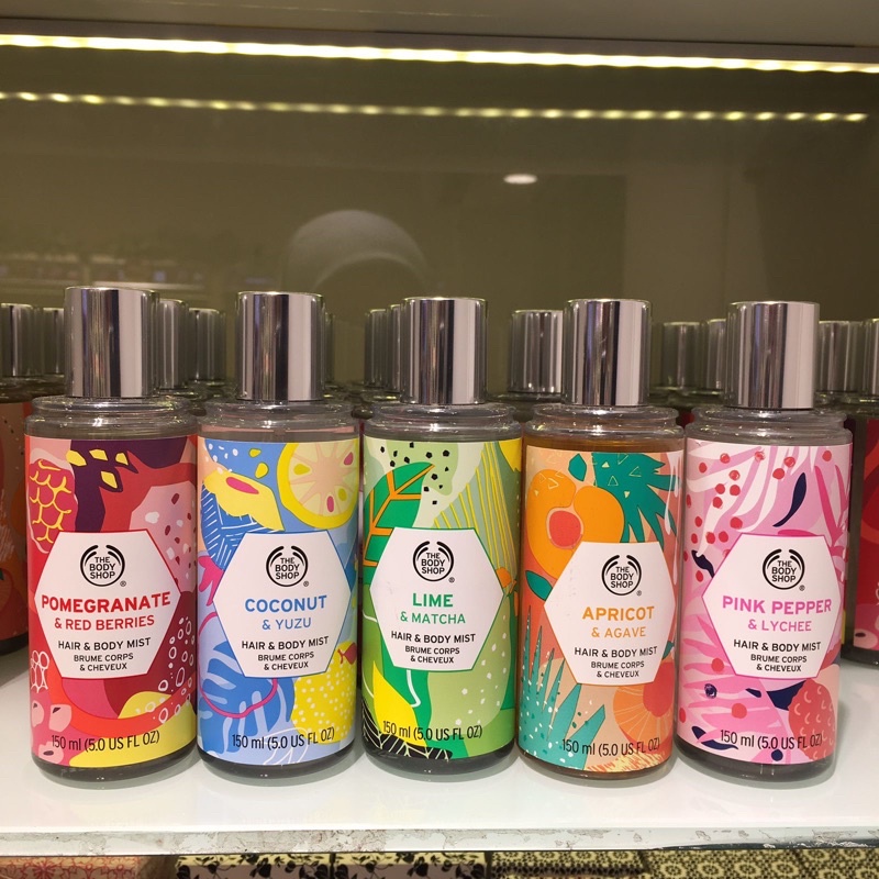 THE BODY SHOP HAIR AND BODY MIST